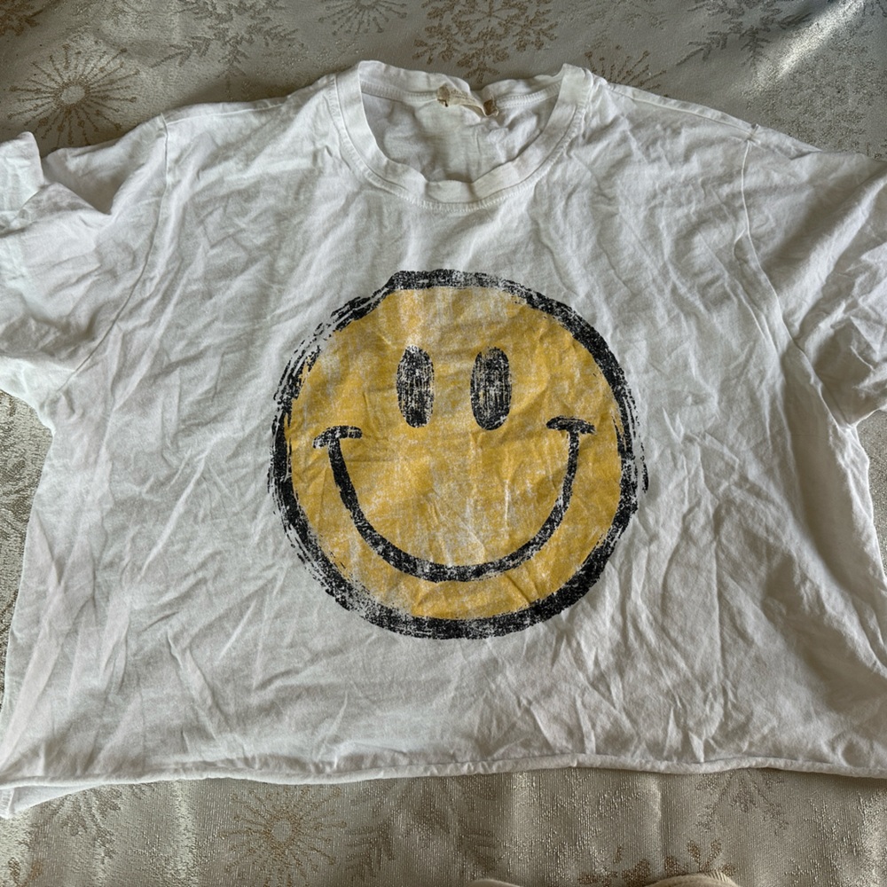 Altard State Smiley face Crop top